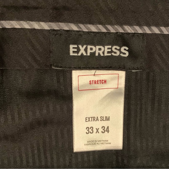 Express Men’s black pants 33 x 34 - Picture 7 of 8
